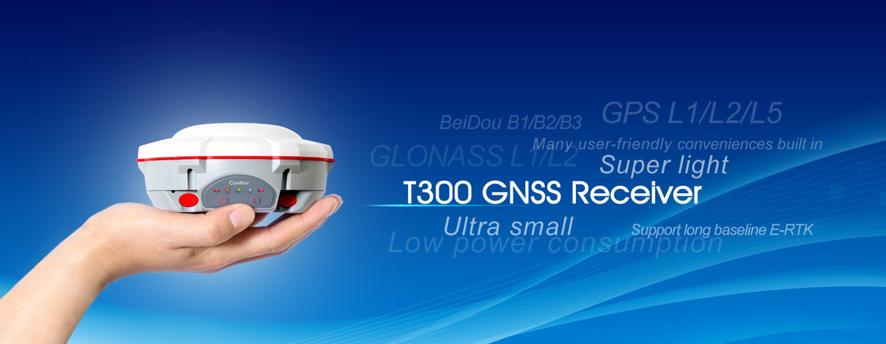 Προσφορά του Διπλόσυχνου GNSS T300 της COMNAV