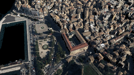 3Δ ανακατασκευή αποτύπωση σύνθετων αστικών περιοχών μέσω εναέριων εικόνων